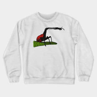 Giraffe-Necked Weevil Crewneck Sweatshirt